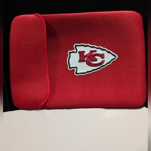 Red Kansas City Chiefs Football Laptop Computer Sleeve